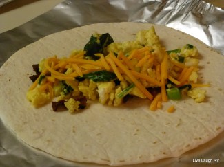 breakfast burritos