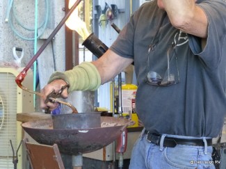 glass blowing