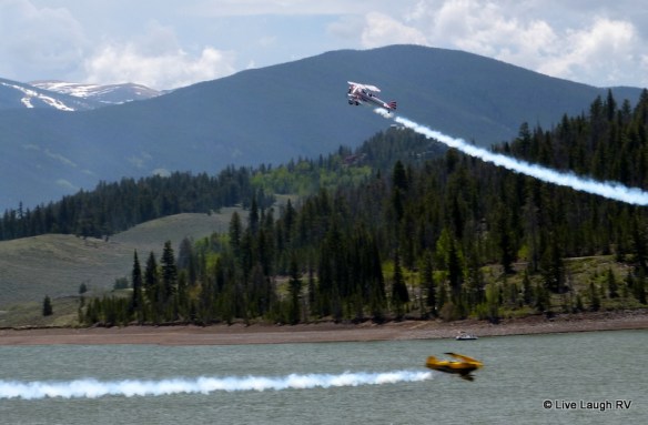 Lake Dillon Marina air show