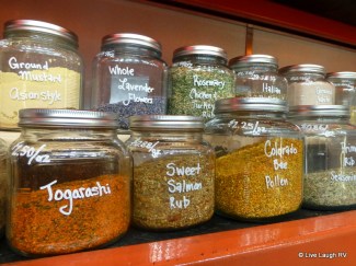 Gourmet spice shop
