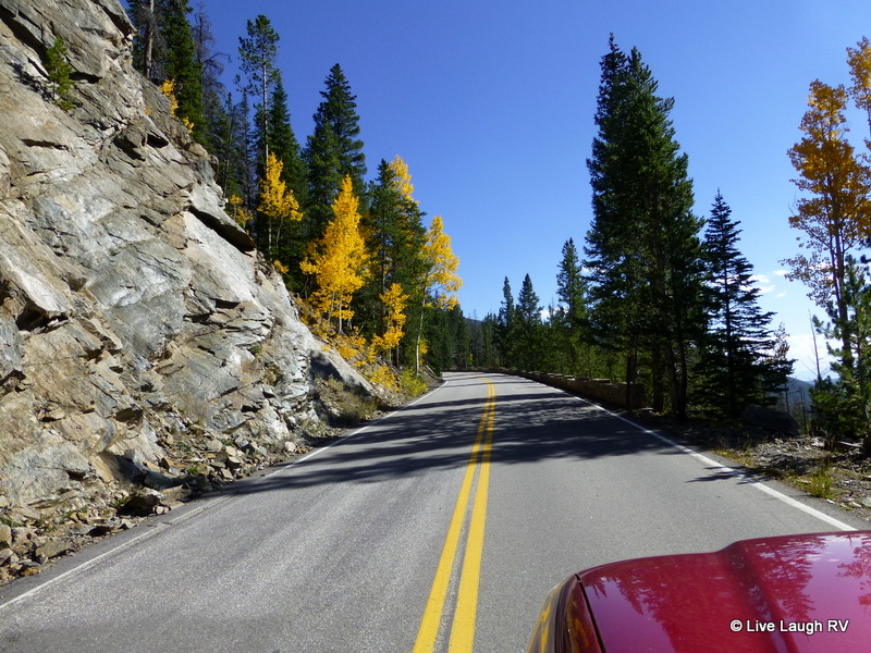 fall colors in the Rockies