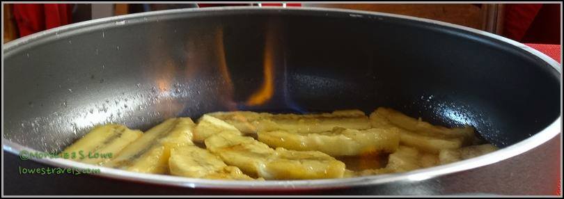 Bananas Flambe