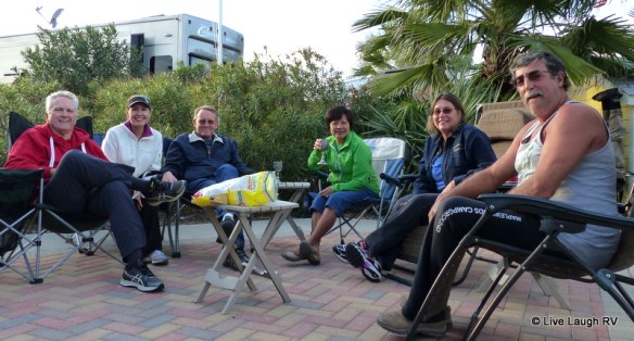 RV socializing