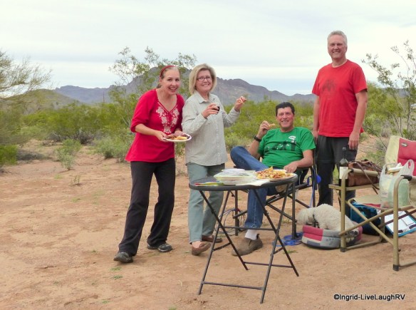 boondocking with friends
