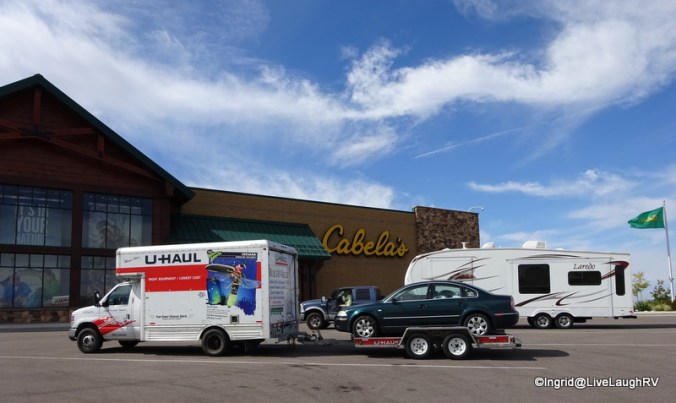 Getting ready to caravan from Denver to Phoenix