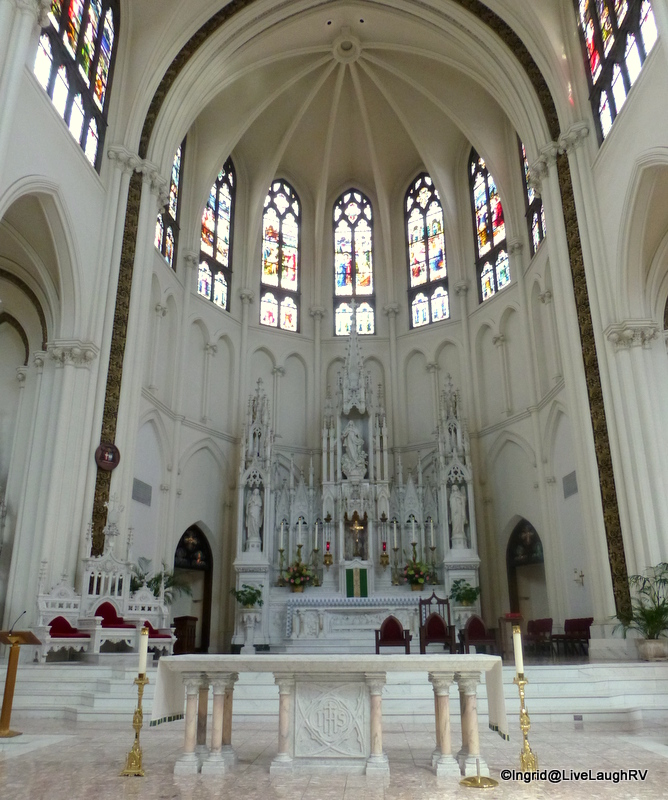 Inside Cathedral Basilica