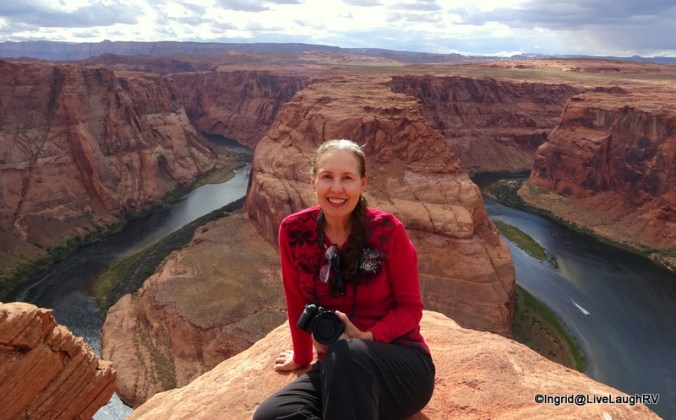 me sitting on the edge!