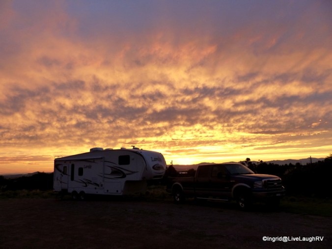 Camping in Santa Fe, New Mexico