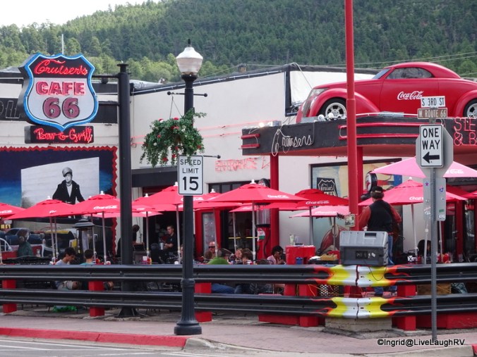 Williams, Arizona - historic Route 66 is the theme around here - fun!