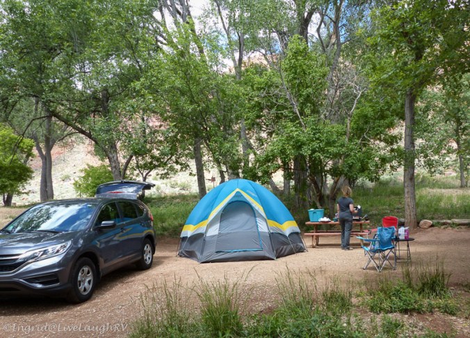 South Campground Zion National Park