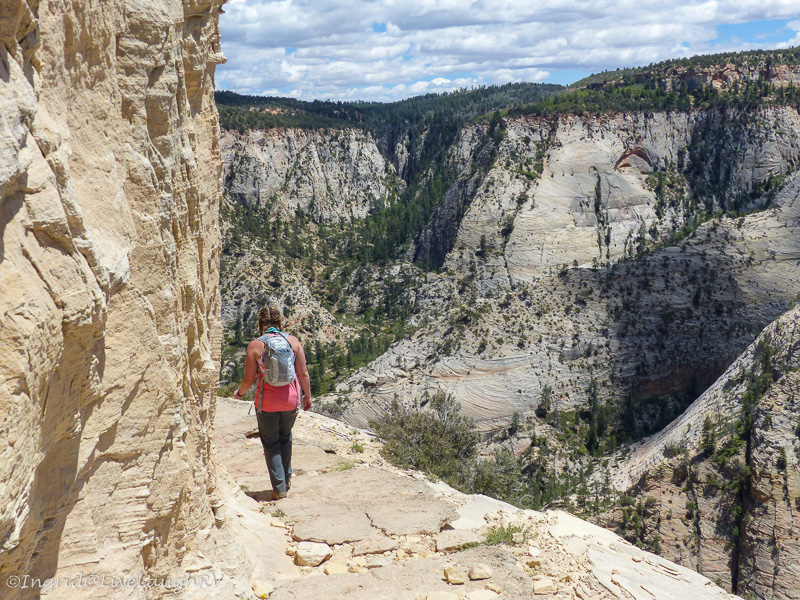 hiking zion national park