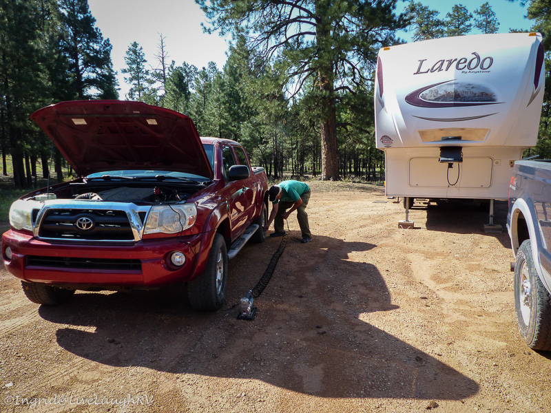 portable Viair air compressor