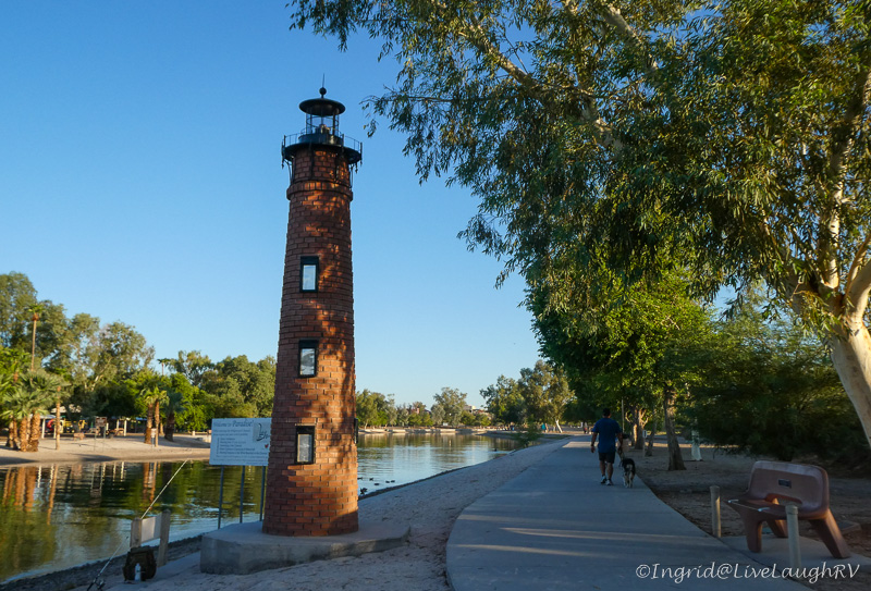 Durrituck Beach Lighthouse Lake Havasu City Arizona