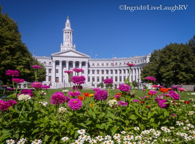 flower gardens in Denver Colorado