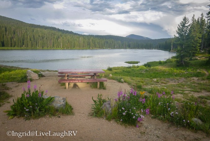 Lake Irwin Campground Colorado Crested Butte Keebler Pass