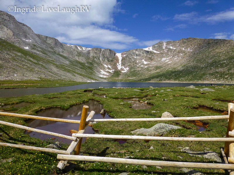 Summit Lake Mt. Evans Colorado