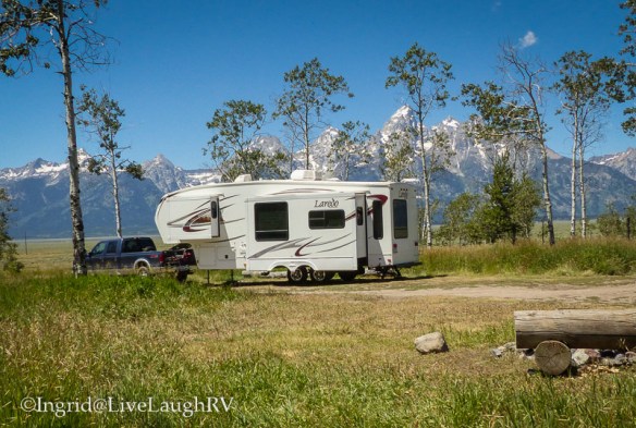 RVing in Grand Tetons National Park