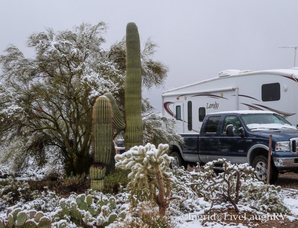 snow in Tucson Arizona