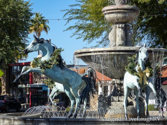 Bronze Horse Fountain Scottsdale Arizona