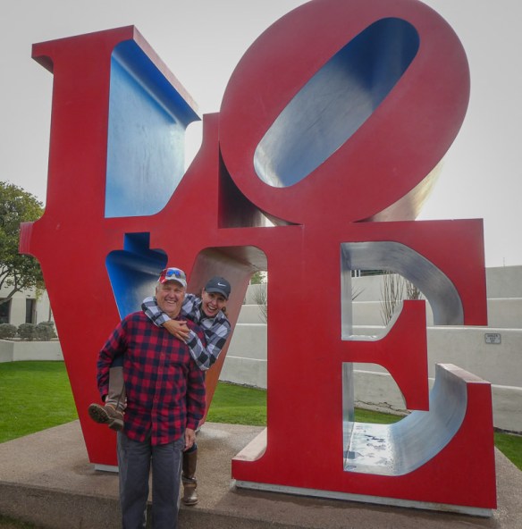 Scottsdale LOVE sculpture