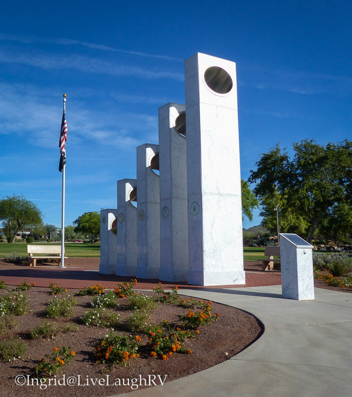 Veterans Memorial in Anthem Arizona