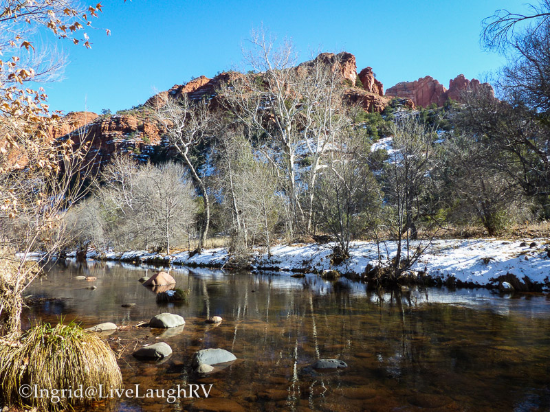 winter in Sedona Arizona