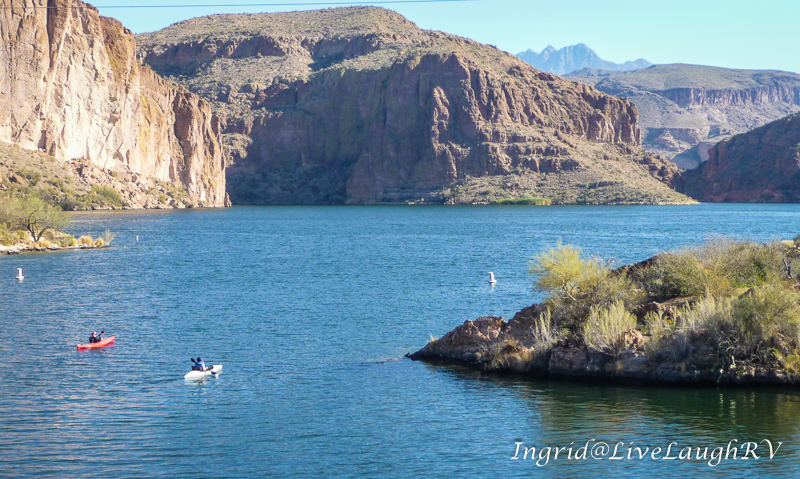 Canyon Lake, Phoenix, Arizona, kayaking in Phoenix