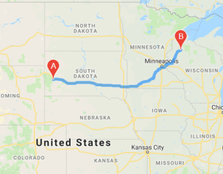 summer road trip, trip planning, distance between cities