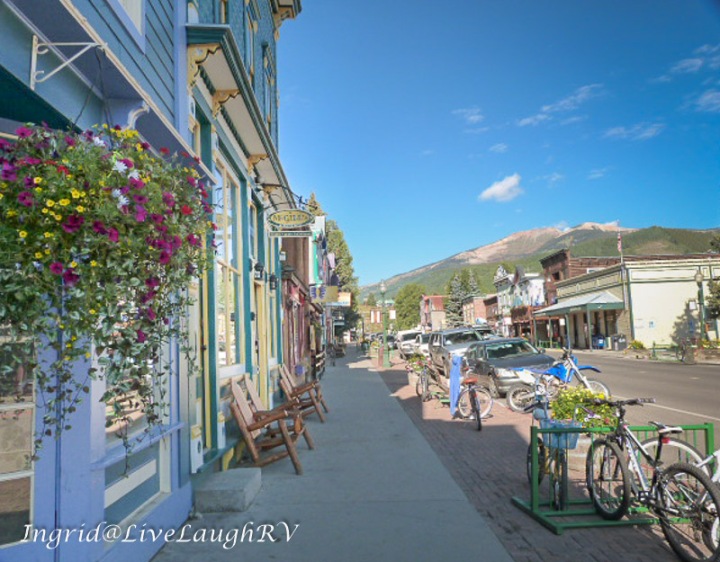 downtown Crested Butte, Colorado, Colorado's wildflower capital