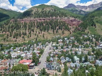A view of Telluride from the Gondola, #Colorado Gondolas