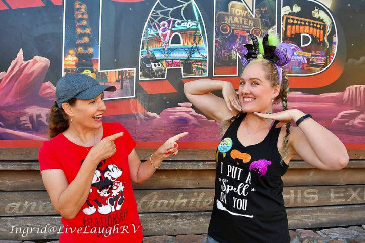 Celebrating a birthday at Disney's California Adventures