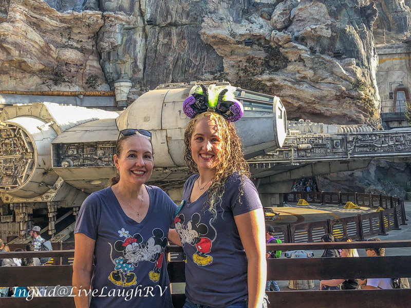 Disneyland Millennium Falcon Star Wars Galaxy's Edge