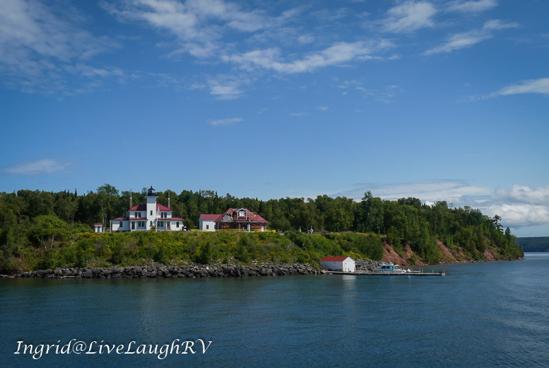Raspberry Island Lighthouse on Lake Superior, Apostle Islands National Lakeshore